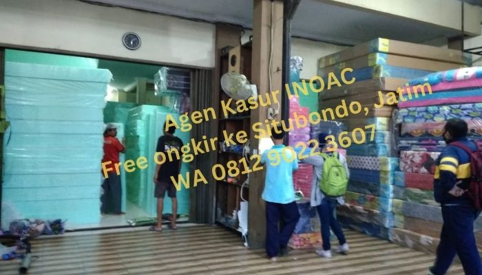 Kasur Penginapan Terbaik, INOAC Free Ongkir Situbondo, Murah