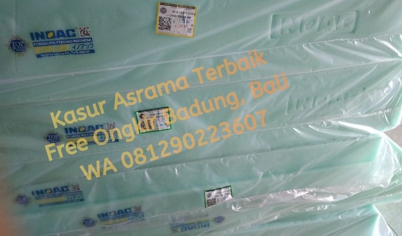 Kasur Asrama Terbaik, Free Ongkir Badung Bali,wa 081290223607