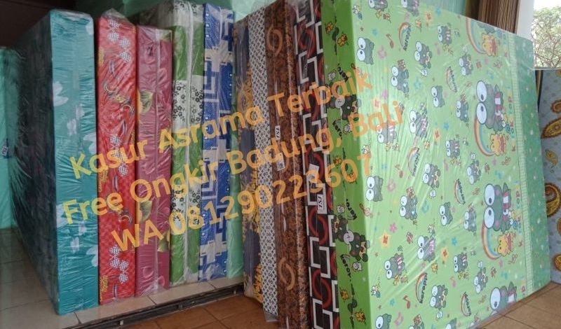 Kasur Asrama Terbaik, Free Ongkir Badung Bali,wa 081290223607